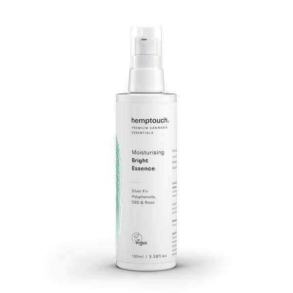 Cosmétique Essence brillante hydratante chanvre et CBD - Hemptouch