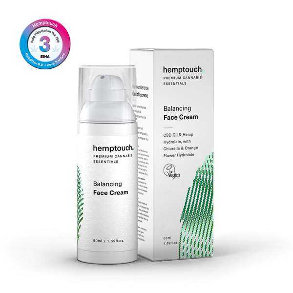 Cosmétique Crème purifiante pour le visage chanvre et CBD - Hemptouch