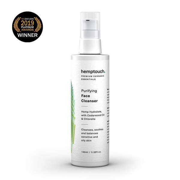 Cosmétique Nettoyant purifiant pour le visage au chanvre - Hemptouch