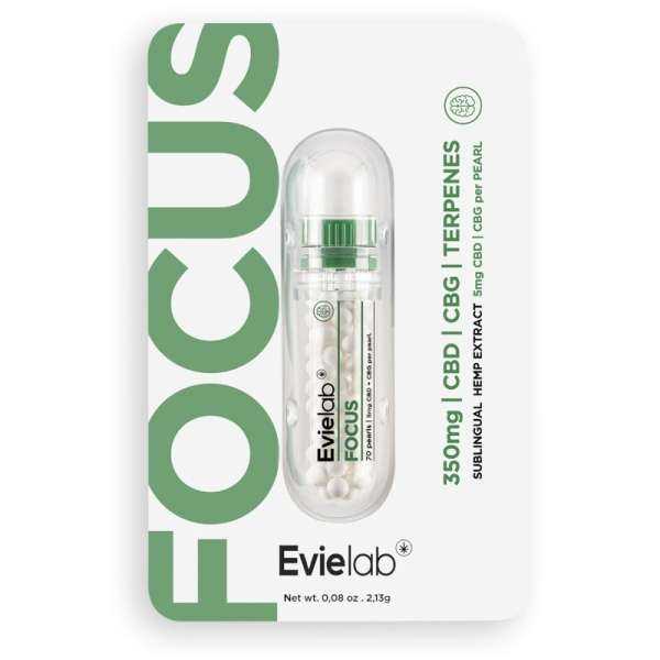 Perles de CBD Focus Evielab Perles de CBD Focus Evielab