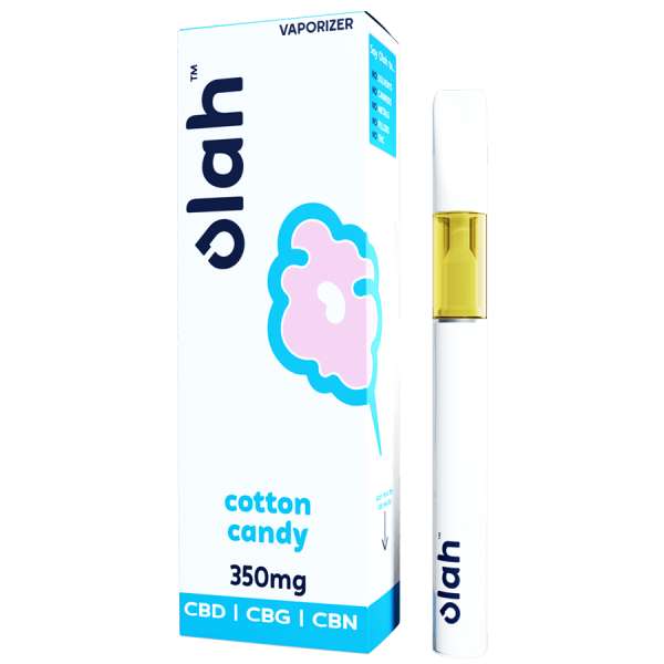 Vaporisateur Olah Cotton Candy CBD CBG CBN goût barbe à papa