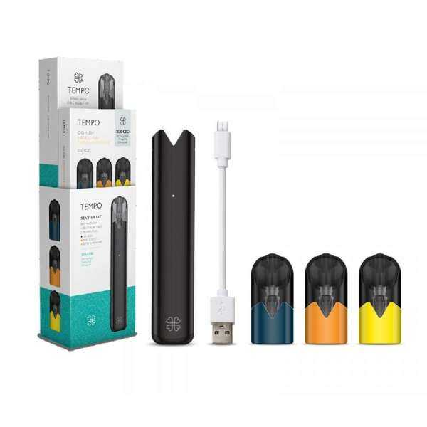 TEMPO POD AU CBD KIT DE DÉMARRAGE TEMPO "CLASSIC" - 10% CBD TEMPO POD AU CBD KIT DE DÉMARRAGE TEMPO "CLASSIC" - 10% CBD