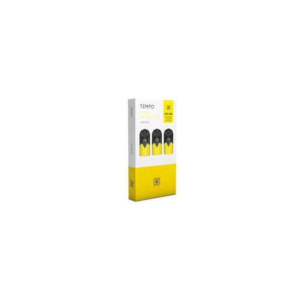 TEMPO POD AU CBD PACK DE 3 DOSETTES TEMPO - 10% CBD - SUPER LEMON HAZE