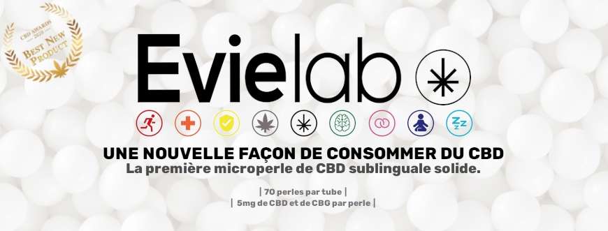 Perles de CBD EVIELAB | Comestibles CBD | Greenvertus.fr