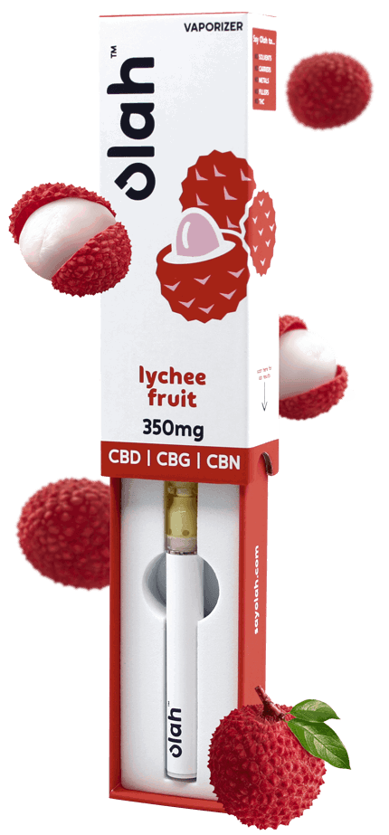 Lychee Fruit Olah CBD e-liquide au chanvre bio