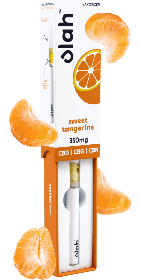 Sweet Tangerine e-liquide Olah CBD